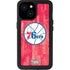 NBA Philadelphia 76ers Hardwood Classics iPhone 13 Mini Waterproof Case