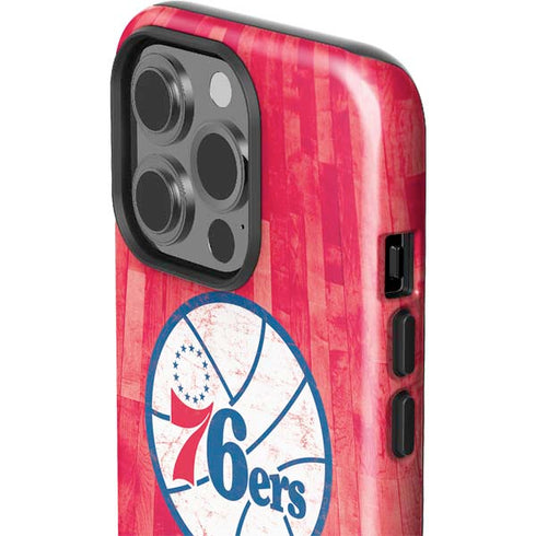 NBA Philadelphia 76ers Hardwood Classics iPhone 13 Pro Impact Case