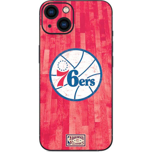 NBA Philadelphia 76ers Hardwood Classics iPhone 15 Plus Skin