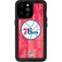 NBA Philadelphia 76ers Hardwood Classics iPhone 14 Pro Max Waterproof Case