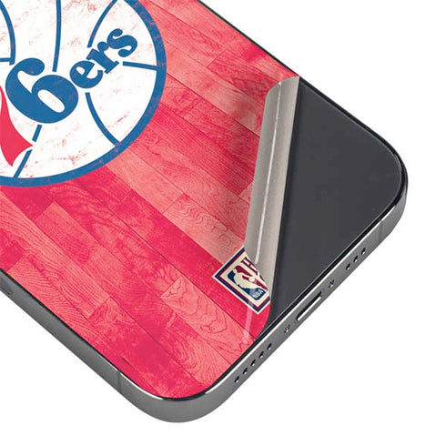 NBA Philadelphia 76ers Hardwood Classics iPhone 14 Pro Skin