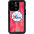 NBA Philadelphia 76ers Hardwood Classics iPhone 14 Pro Waterproof Case