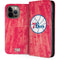 NBA Philadelphia 76ers Hardwood Classics iPhone 15 Pro Max Folio Case