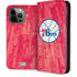 NBA Philadelphia 76ers Hardwood Classics iPhone 15 Pro Max Folio Case