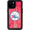 NBA Philadelphia 76ers Hardwood Classics iPhone 15 Waterproof Case