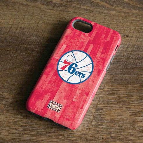 NBA Philadelphia 76ers Hardwood Classics iPhone 8 Pro Case