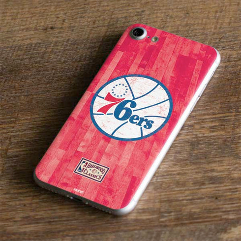 NBA Philadelphia 76ers Hardwood Classics iPhone 8 Skin