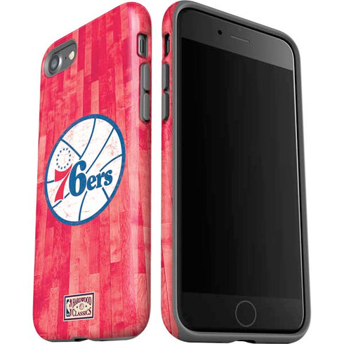 NBA Philadelphia 76ers Hardwood Classics iPhone SE (2nd & 3rd Gen) Pro Case