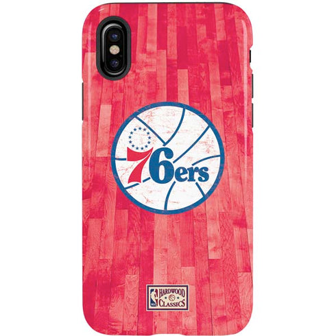 NBA Philadelphia 76ers Hardwood Classics iPhone X Pro Case