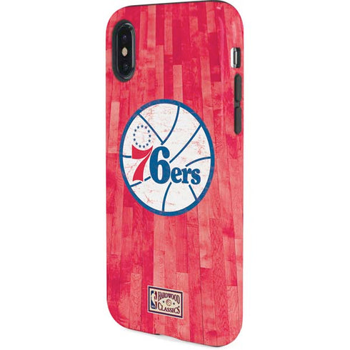 NBA Philadelphia 76ers Hardwood Classics iPhone X Pro Case