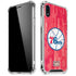 NBA Philadelphia 76ers Hardwood Classics iPhone XR Clear Case