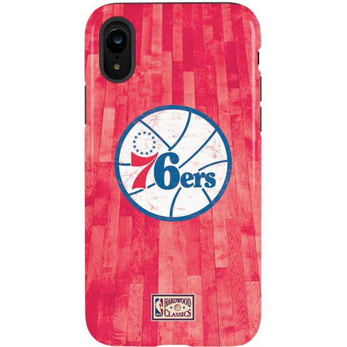 NBA Philadelphia 76ers Hardwood Classics iPhone XR Pro Case