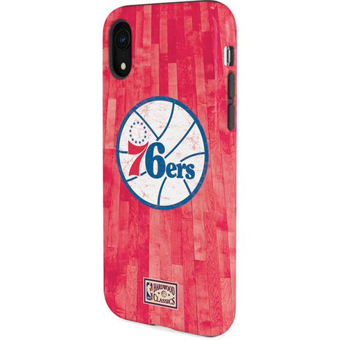 NBA Philadelphia 76ers Hardwood Classics iPhone XR Pro Case