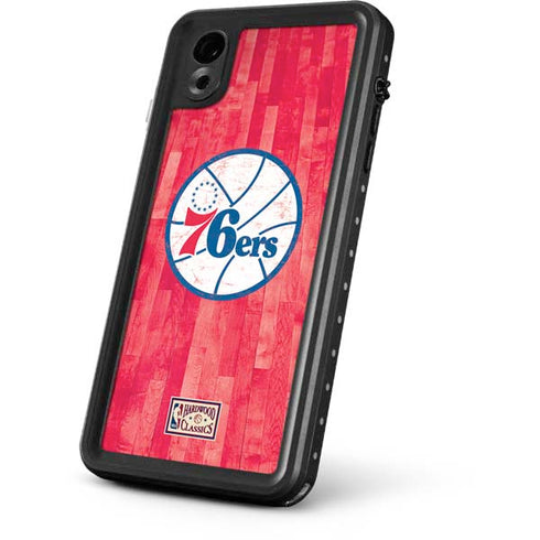 NBA Philadelphia 76ers Hardwood Classics iPhone XR Waterproof Case
