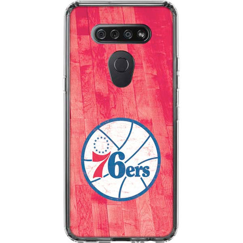 NBA Philadelphia 76ers Hardwood Classics LG K51/Q51 Clear Case