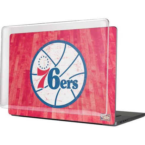 NBA Philadelphia 76ers Hardwood Classics MacBook Pro 16in (2021-25) Case plus Skin