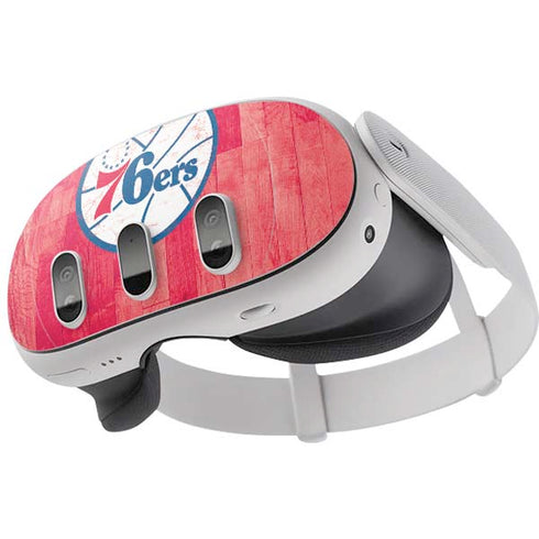 NBA Philadelphia 76ers Hardwood Classics Meta Quest 3 Skin