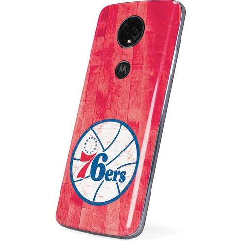 NBA Philadelphia 76ers Hardwood Classics Moto E5 Plus Skin