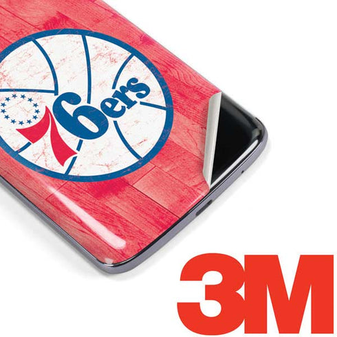 NBA Philadelphia 76ers Hardwood Classics Moto E5 Plus Skin