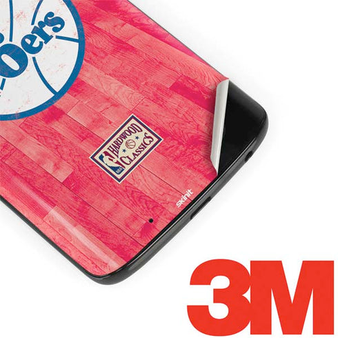 NBA Philadelphia 76ers Hardwood Classics Moto G6 Skin