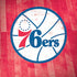 NBA Philadelphia 76ers Hardwood Classics Moto G6 Skin