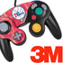 NBA Philadelphia 76ers Hardwood Classics Nintendo GameCube Controller Skin