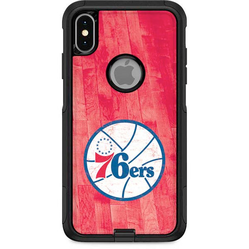 NBA Philadelphia 76ers Hardwood Classics Otterbox Commuter iPhone Skin