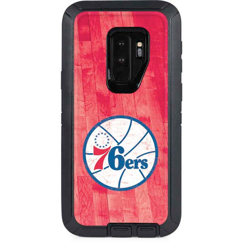 NBA Philadelphia 76ers Hardwood Classics Otterbox Defender Galaxy Skin