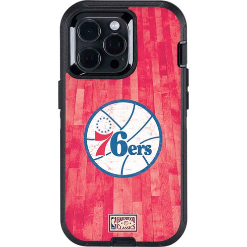 NBA Philadelphia 76ers Hardwood Classics Otterbox Defender iPhone Skin