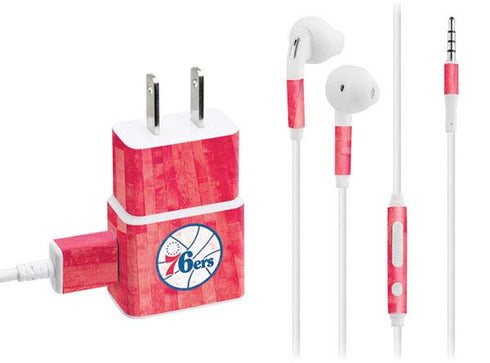 NBA Philadelphia 76ers Hardwood Classics Phone Charger Skin