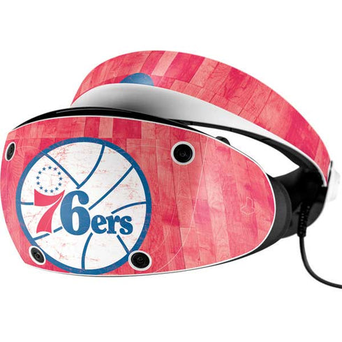 NBA Philadelphia 76ers Hardwood Classics PlayStation VR2 Skin