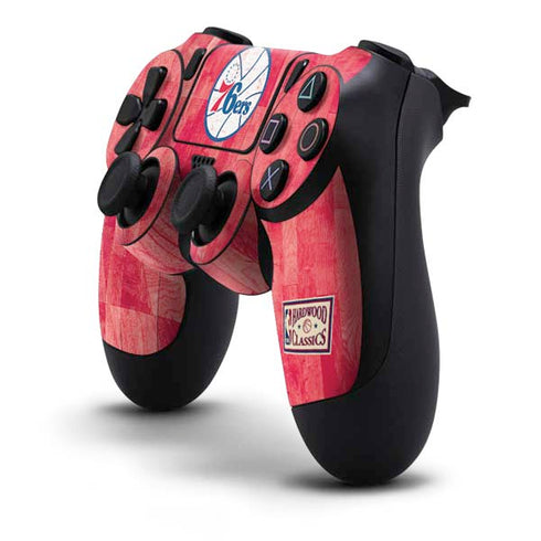 NBA Philadelphia 76ers Hardwood Classics PS4 Controller Skin