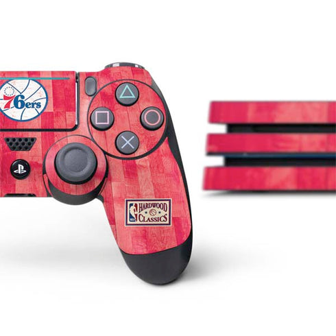NBA Philadelphia 76ers Hardwood Classics PS4 Pro Bundle Skin