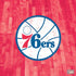 NBA Philadelphia 76ers Hardwood Classics PS4 Slim Skin
