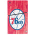 NBA Philadelphia 76ers Hardwood Classics PS5 Slim Disk Console Skin