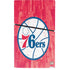 NBA Philadelphia 76ers Hardwood Classics PS5 Slim Digital Edition Console Skin