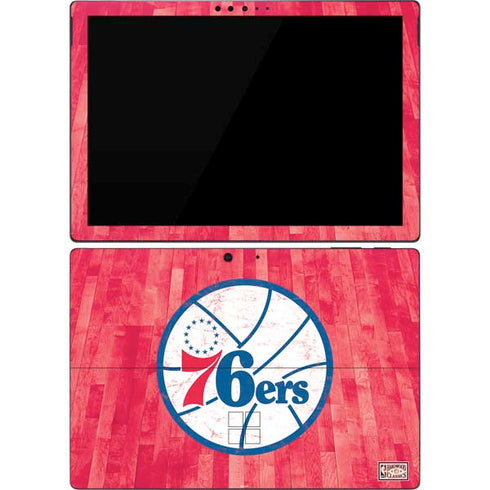 NBA Philadelphia 76ers Hardwood Classics Surface Pro 7 Skin
