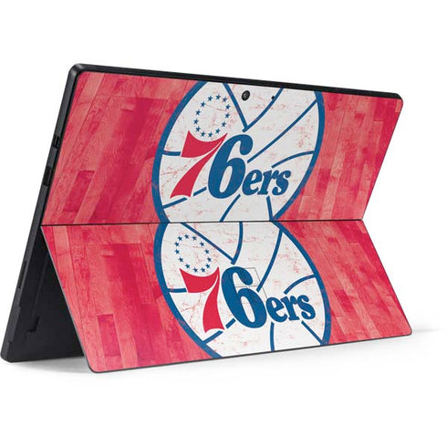 NBA Philadelphia 76ers Hardwood Classics Surface Pro 7 Skin