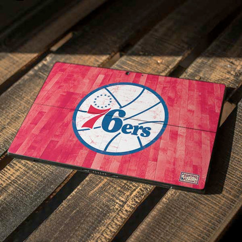 NBA Philadelphia 76ers Hardwood Classics Surface Pro 7 Skin