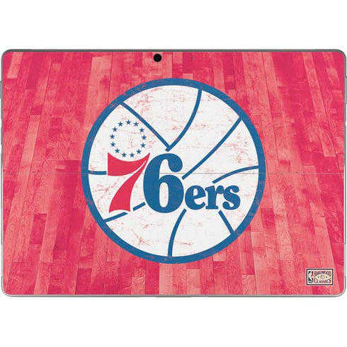 NBA Philadelphia 76ers Hardwood Classics Surface Pro 8 Skin