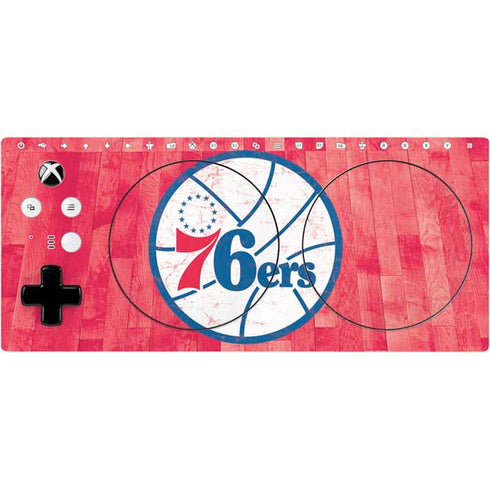 NBA Philadelphia 76ers Hardwood Classics Xbox Adaptive Controller Skin