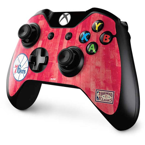 NBA Philadelphia 76ers Hardwood Classics Xbox One Controller Skin