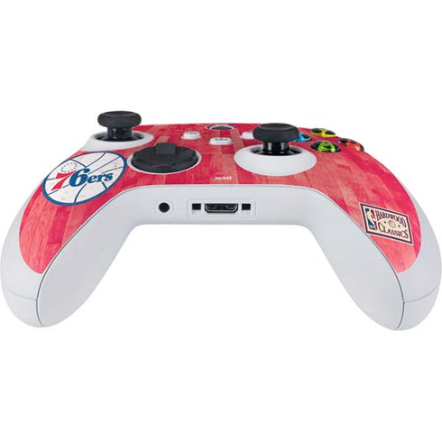 NBA Philadelphia 76ers Hardwood Classics Xbox Series S Controller Skin