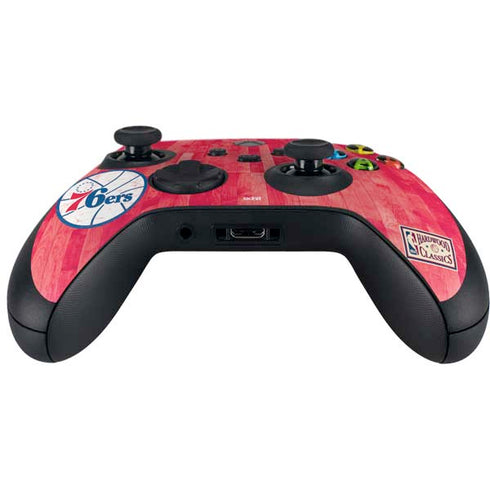 NBA Philadelphia 76ers Hardwood Classics Xbox Series X Controller Skin