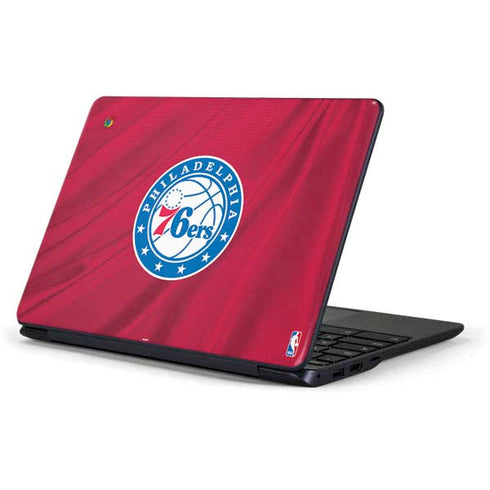 NBA Philadelphia 76ers Jersey Samsung Chromebook Skin