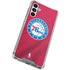 NBA Philadelphia 76ers Jersey Galaxy A13 5G Clear Case