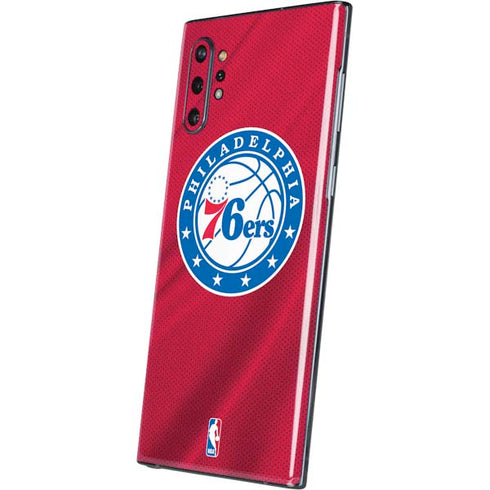 NBA Philadelphia 76ers Jersey Galaxy Note 10 Plus Skin