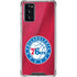 NBA Philadelphia 76ers Jersey Galaxy Note20 5G Clear Case