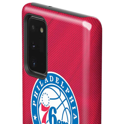 NBA Philadelphia 76ers Jersey Galaxy Note20 5G Pro Case