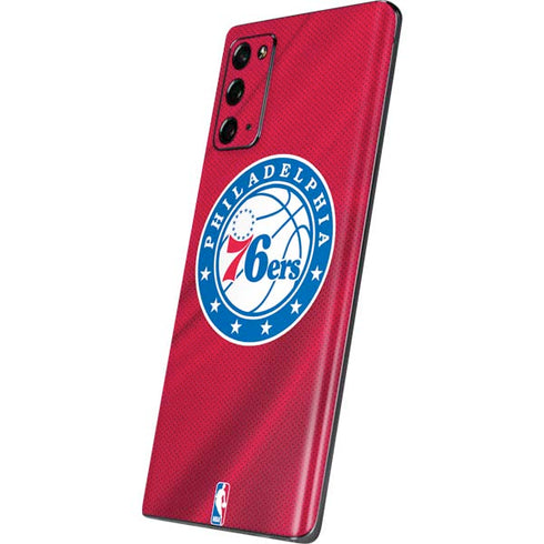 NBA Philadelphia 76ers Jersey Galaxy Note20 5G Skin